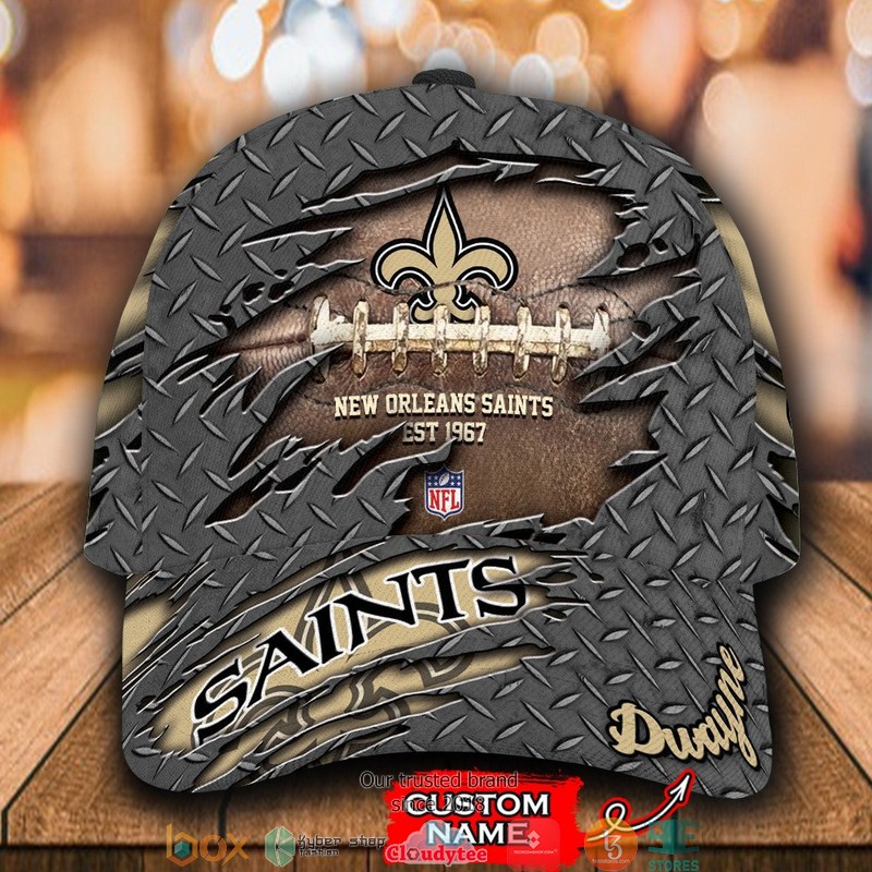 New_Orleans_Saints_Luxury_NFL_Custom_Name_Cap