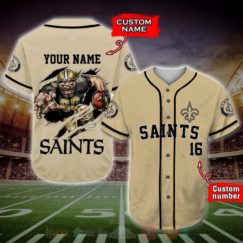 New_Orleans_Saints_NFL_Personalized_Baseball_Jersey
