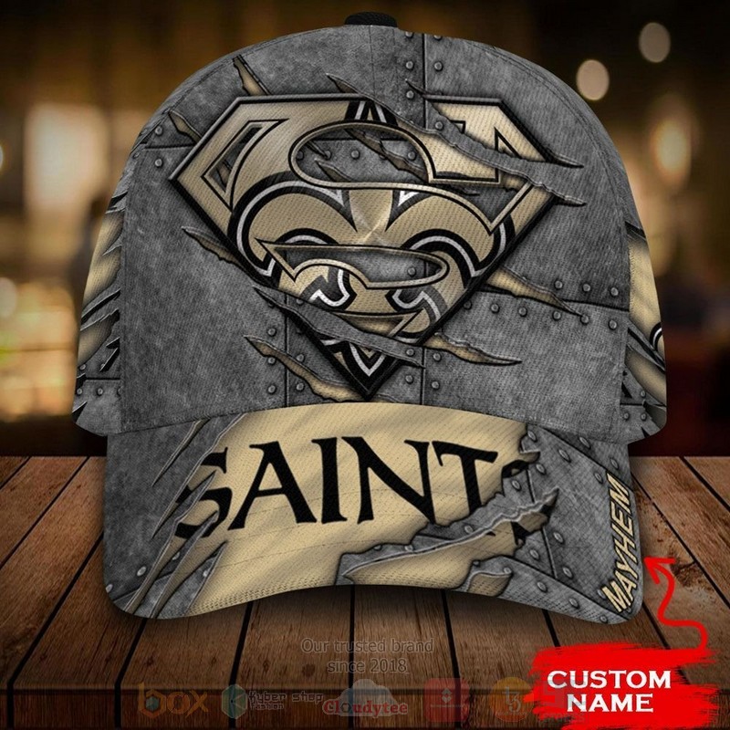 New_Orleans_Saints_NFL_Superman_Custom_Name_Cap