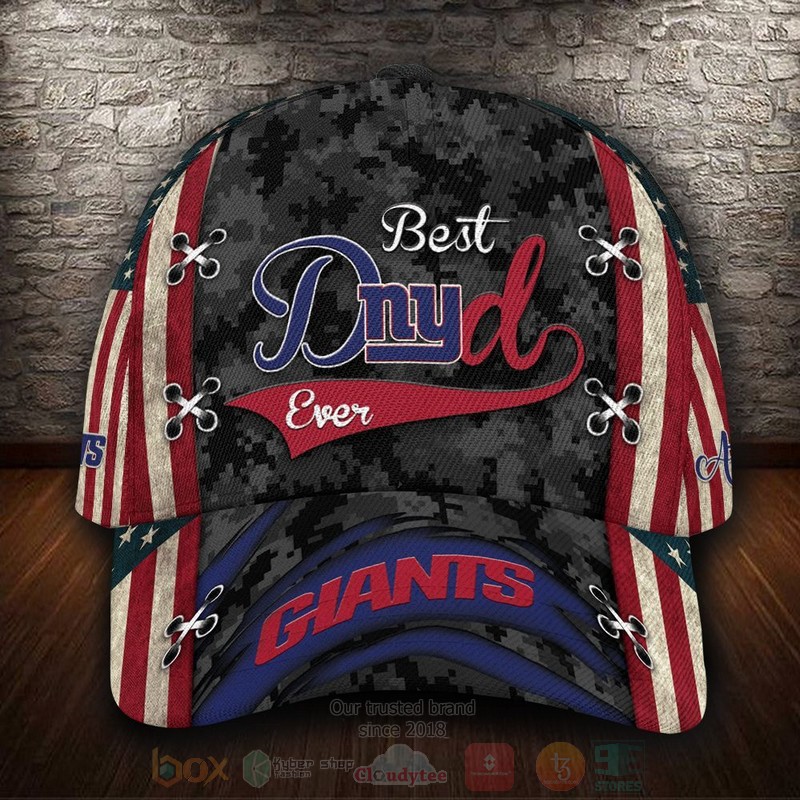 New_York_Giants_Best_Dad_NFL_Custom_Name_Cap