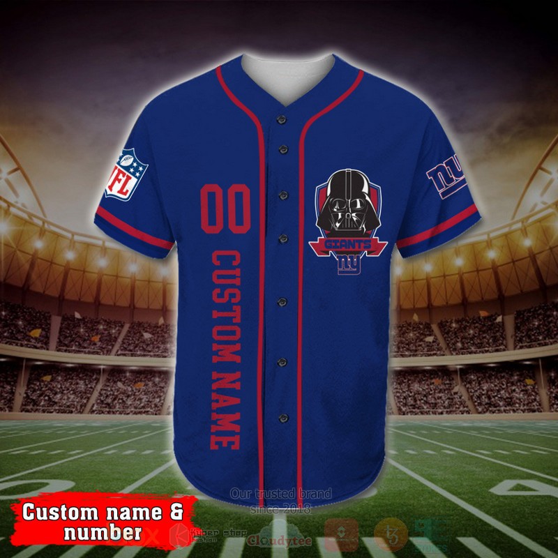 New_York_Giants_Darth_Vader_NFL_Personalized_Baseball_Jersey_1