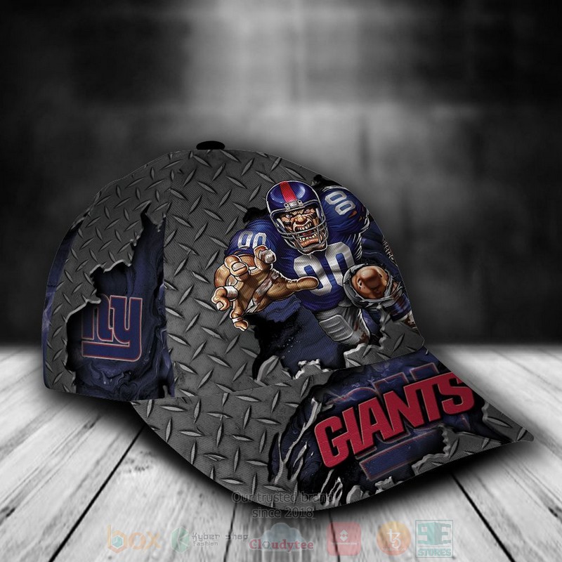 New_York_Giants_Mascot_NFL_Custom_Name_Cap_1