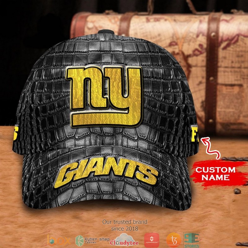 New_York_Giants_Printed_Luxury_NFL_Custom_Name_Cap