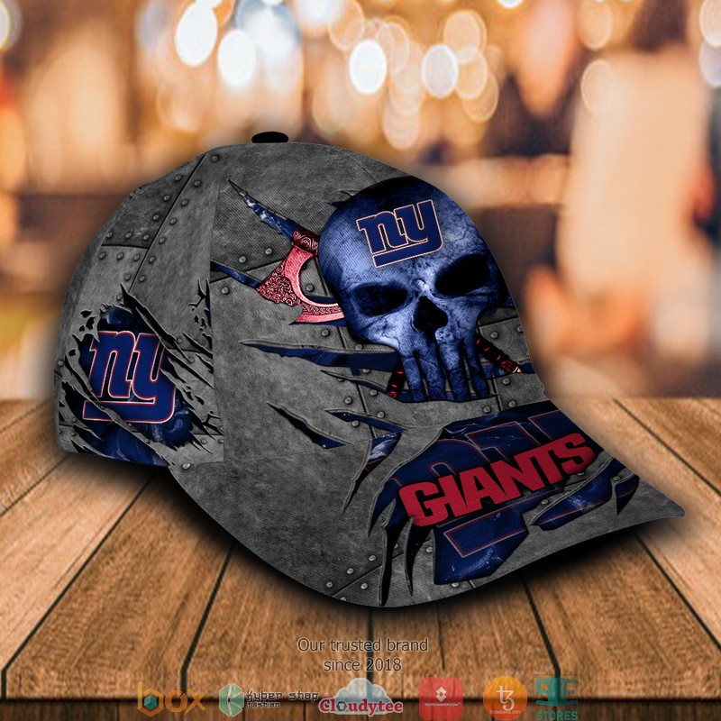 New_York_Giants_Skull_NFL_Custom_Name_Cap_1