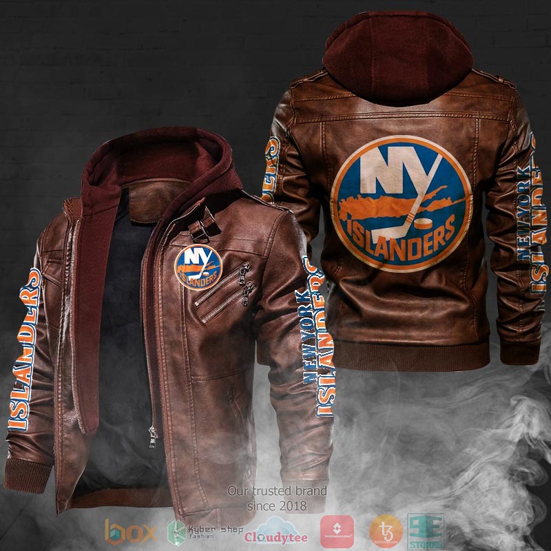 New_York_Islanders_Leather_Jacket