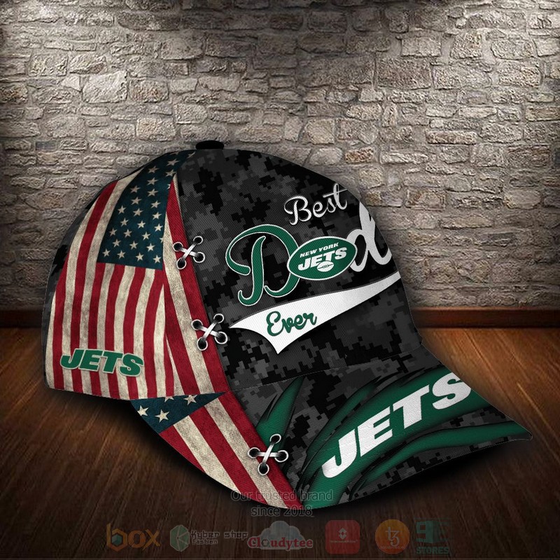 New_York_Jets_Best_Dad_NFL_Custom_Name_Cap_1