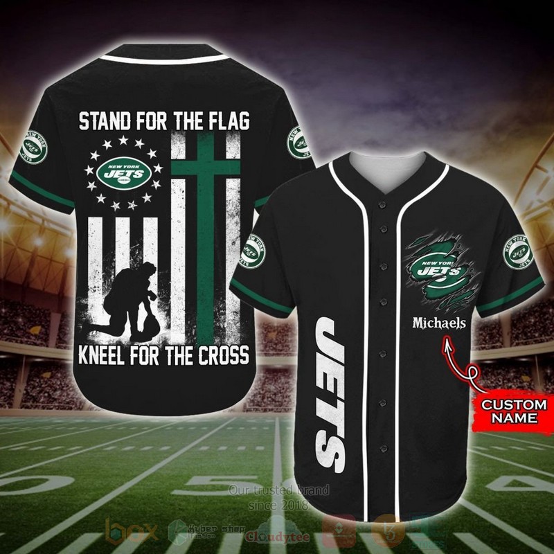 New_York_Jets_NFL_Custom_Name_Baseball_Jersey