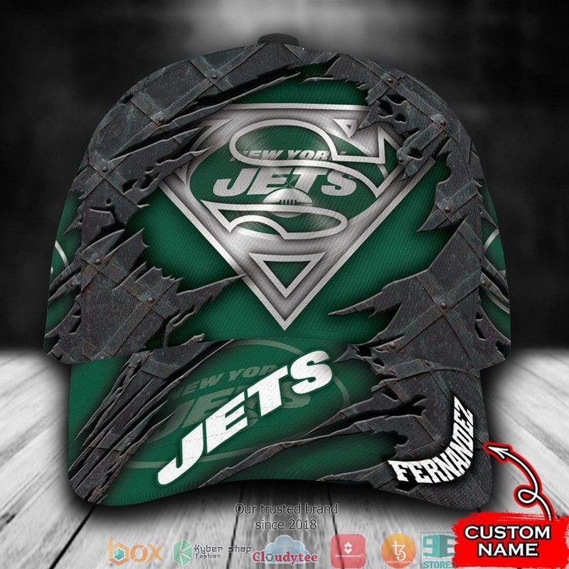 New_York_Jets_Superman_NFL_Custom_Name_Cap