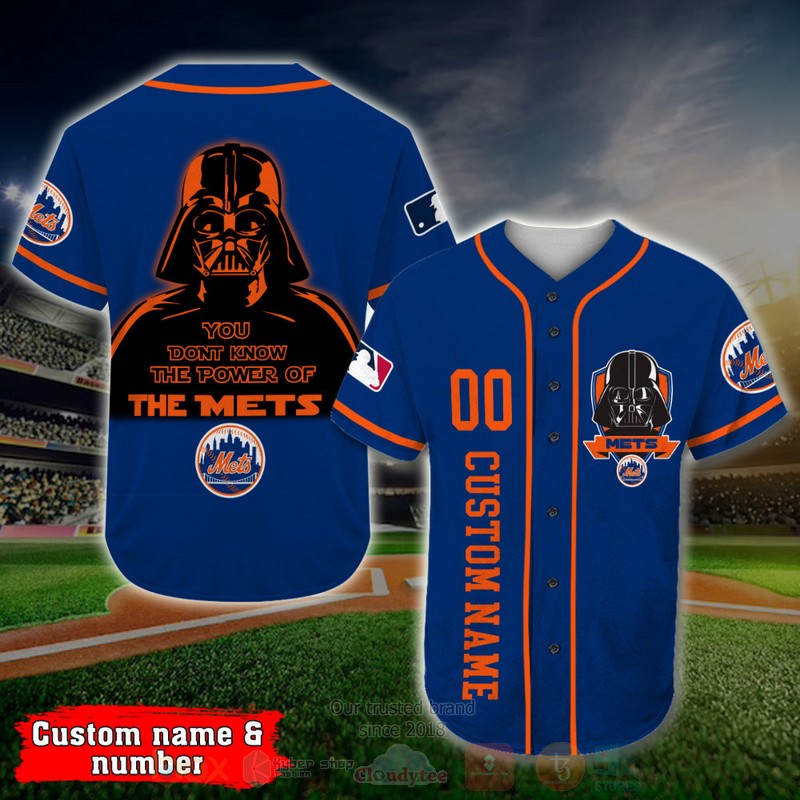 New_York_Mets_Darth_Vader_MLB_Personalized_Baseball_Jersey