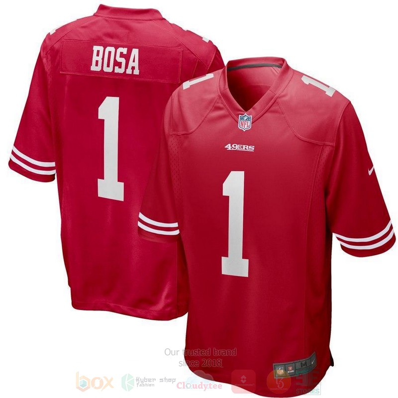 Nick_Bosa_San_Francisco_49ers_2019_Draft_First_Round_Pick_Red_Football_Jersey