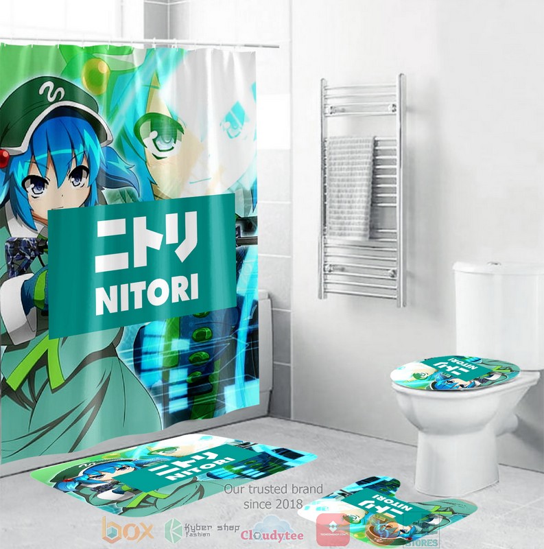 Nitori_Shower_curtain_sets
