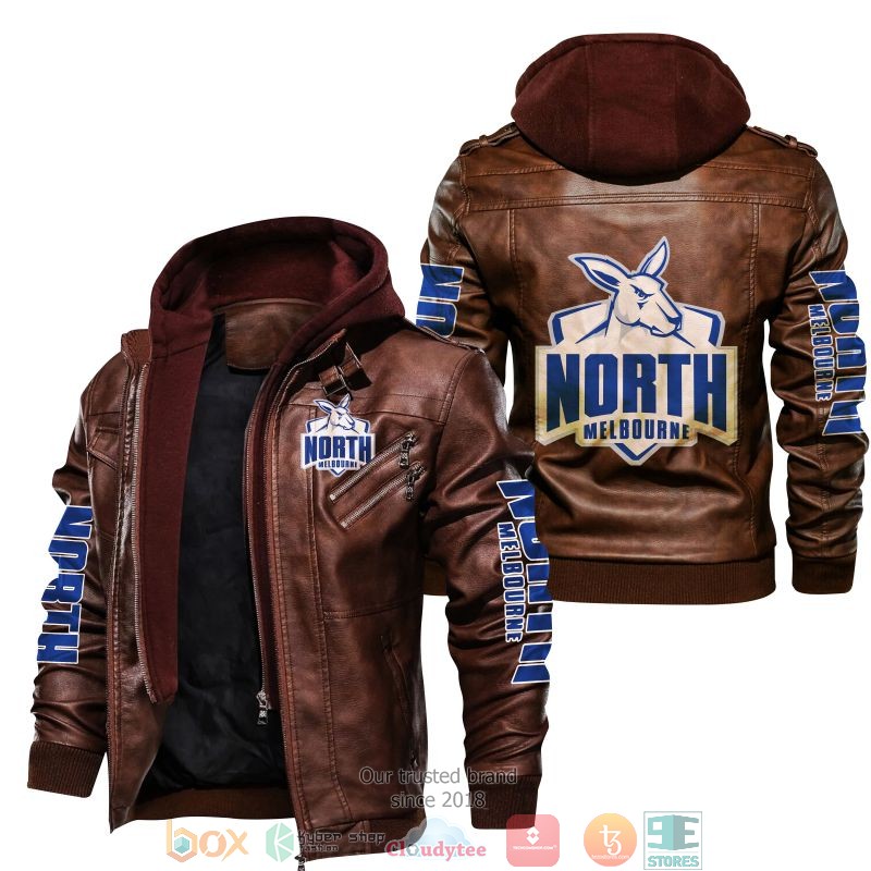 North_Melbourne_Football_ClubAFL_Leather_Jacket