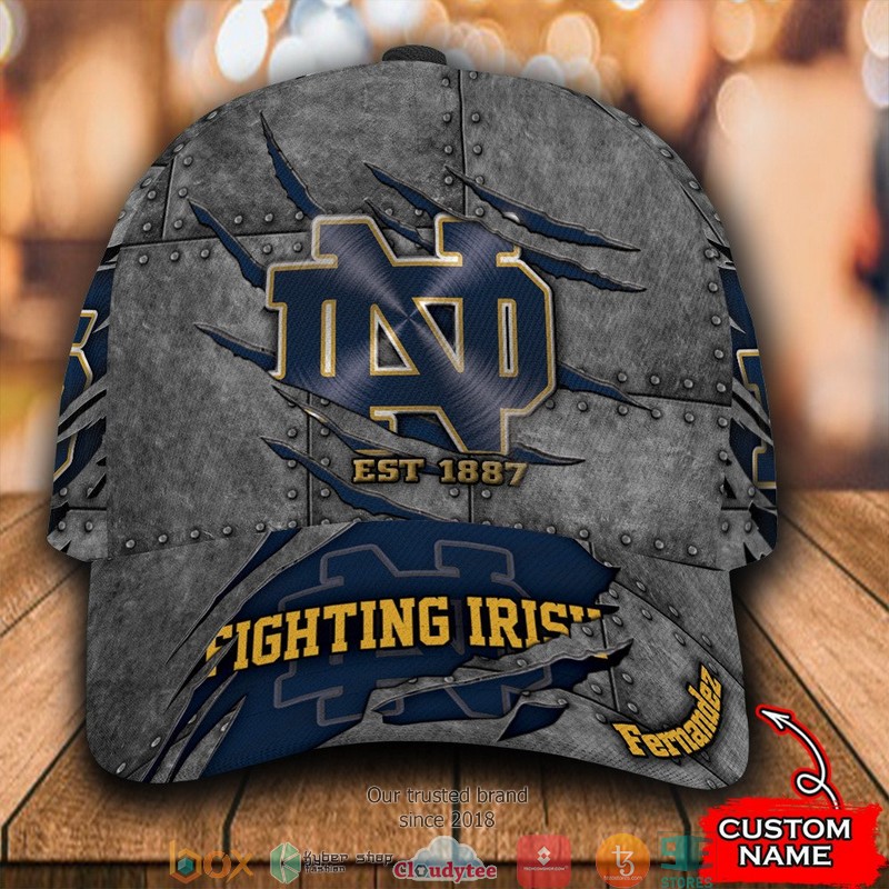 Notre_Dame_Fighting_Irish_Luxury_NCAA1_Custom_Name_Cap