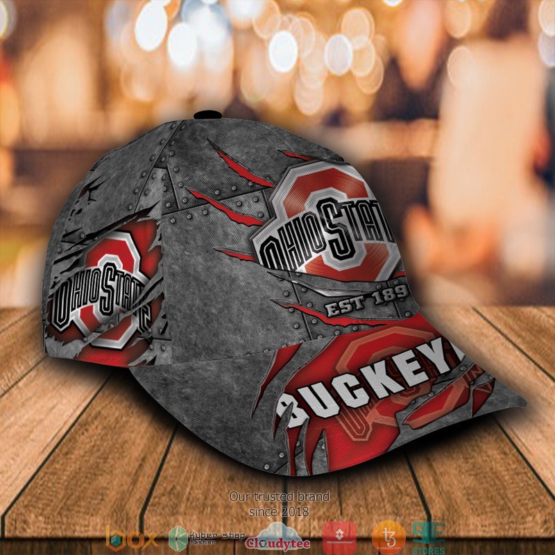 Ohio_State_Buckeyes_Luxury_NCAA1_Grey_Custom_Name_Cap_1
