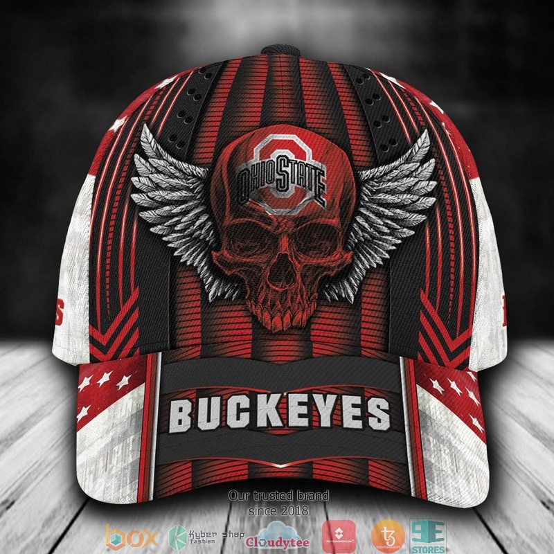 Ohio_State_Buckeyes_Luxury_Skull_NCAA1_Custom_Name_Cap
