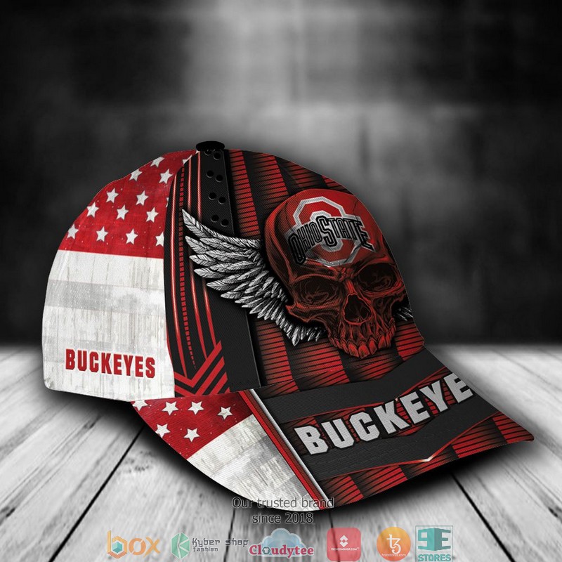 Ohio_State_Buckeyes_Luxury_Skull_NCAA1_Custom_Name_Cap_1