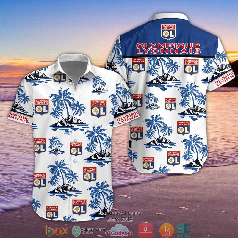 Olympique_Lyonnais_Hawaiian_Shirt_Beach_Short