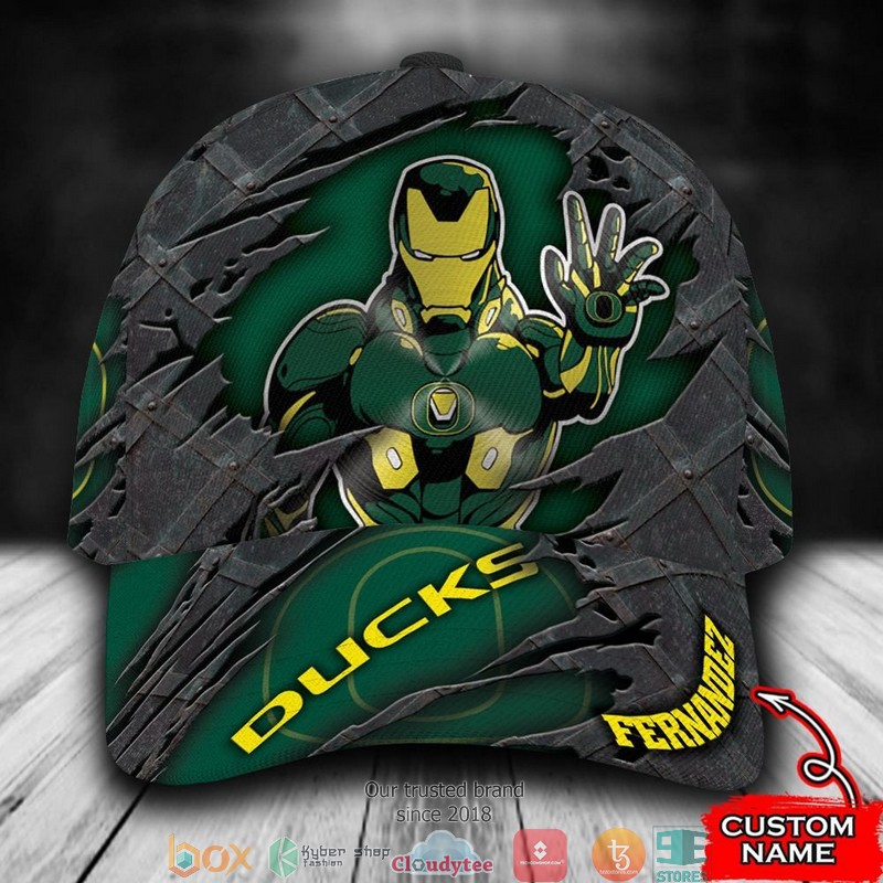 Oregon_Ducks_Iron_Man_NCAA1_Custom_Name_Cap