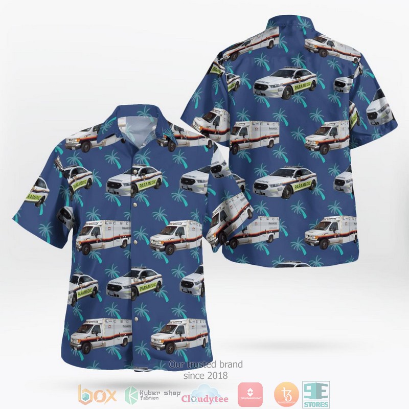 Ottawa_Paramedic_Service_Ontario_Canada_Fleet_Hawaiian_Shirt