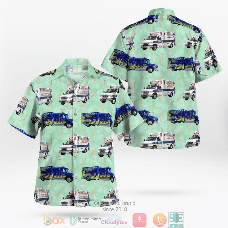 Paramount_Ambulance_Dubuque_Iowa_Fleet_Hawaiian_Shirt