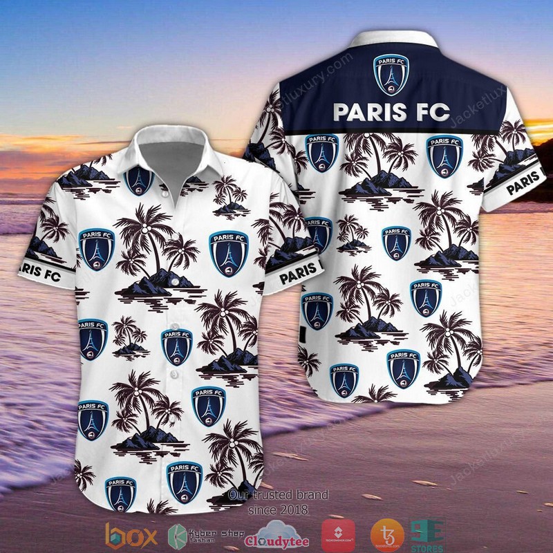 Paris_FC_Hawaiian_Shirt_Beach_Short