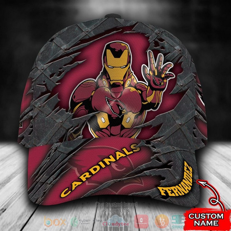 Personalized_Arizona_Cardinals_Iron_Man_NFL_Custom_name_Cap