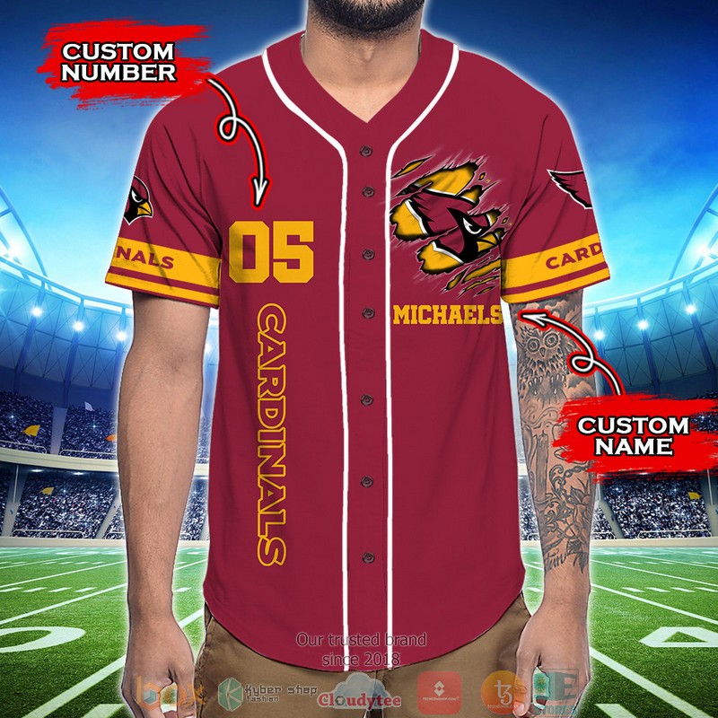 Personalized_Arizona_Cardinals_NFL_God_First_Family_Second_then_Baseball_Jersey_Shirt_1
