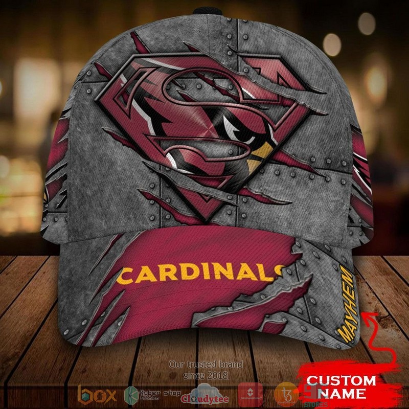 Personalized_Arizona_Cardinals_NFL_Superman_Custom_name_Cap
