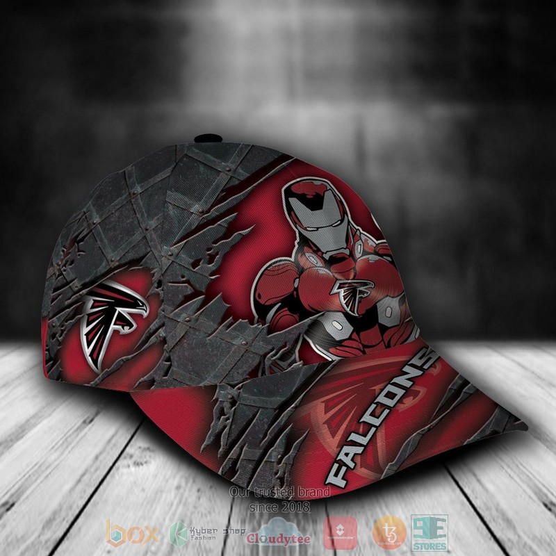 Personalized_Atlanta_Falcons_Iron_Man_NFL_Custom_name_Cap_1