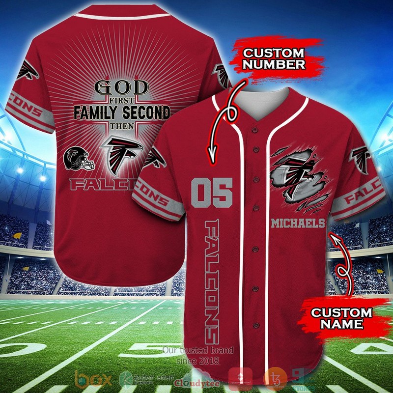 Personalized_Atlanta_Falcons_NFL_God_First_Family_Second_then_Baseball_Jersey_Shirt