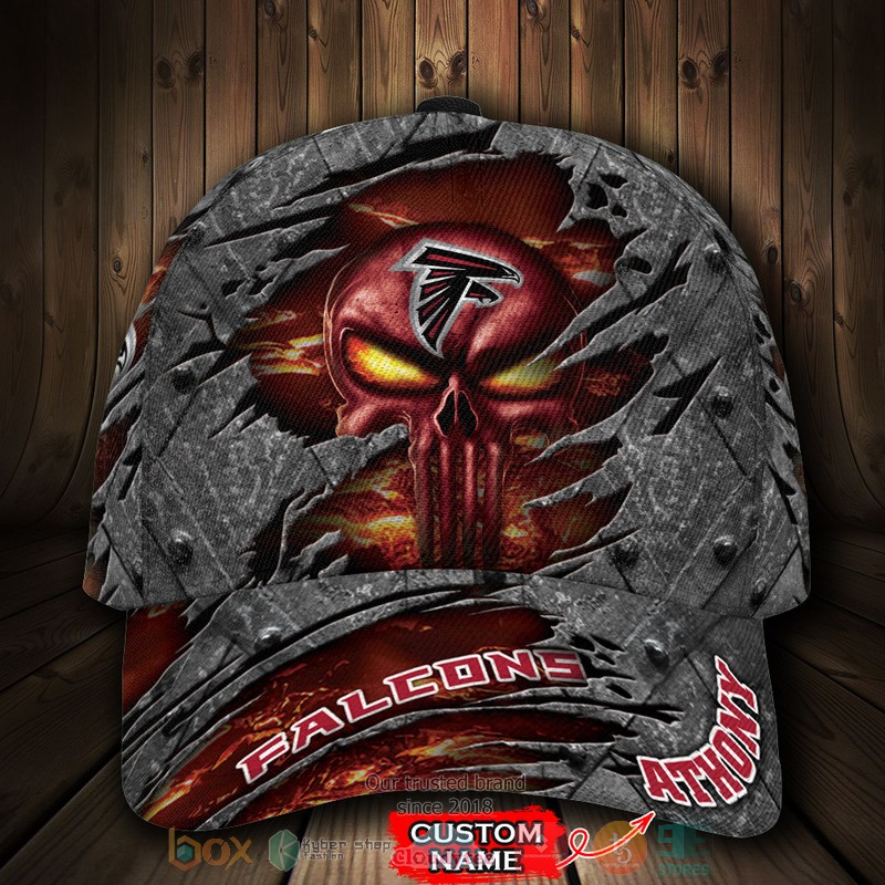 Personalized_Atlanta_Falcons_Skull_NFL_Custom_Cap