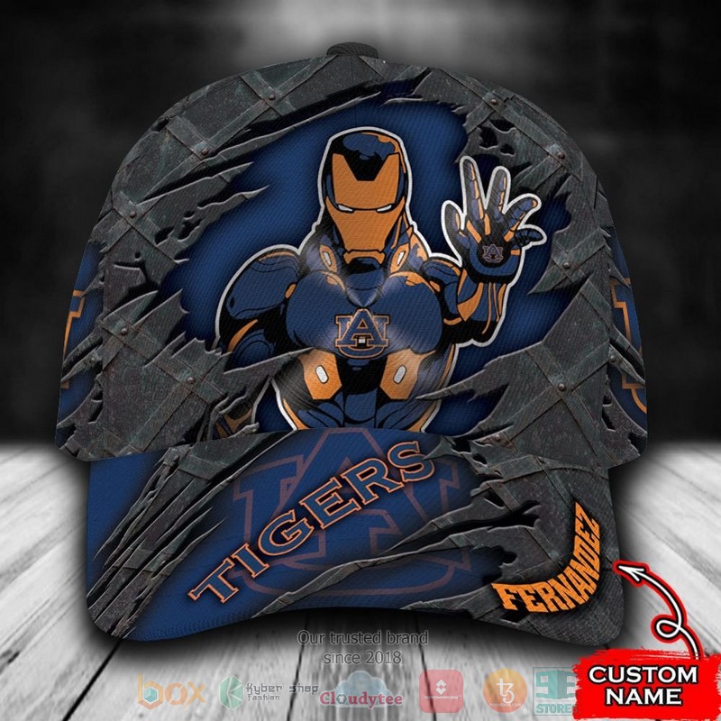 Personalized_Auburn_Tigers_Iron_Man_NCAA_Custom_name_Cap