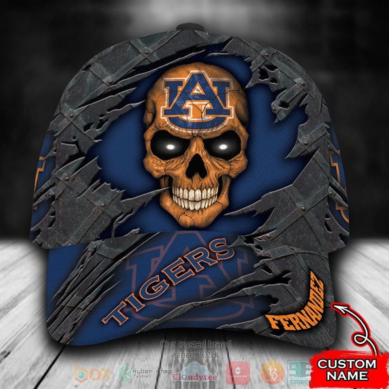 Personalized_Auburn_Tigers_Skull_NCAA_Custom_name_Cap