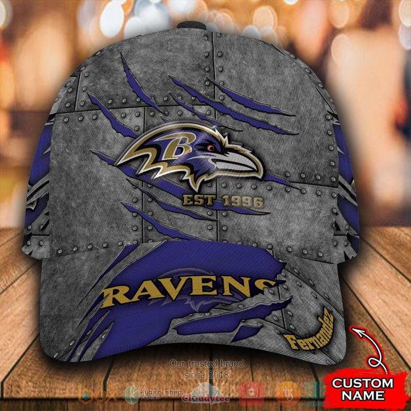 Personalized_Baltimore_Ravens_NFL_Custom_name_Cap
