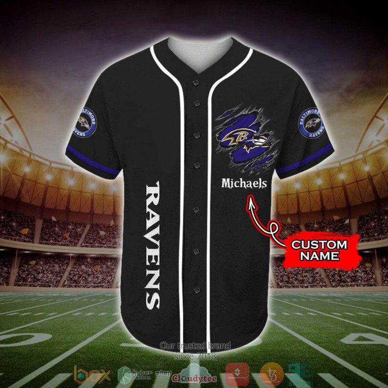 Personalized_Baltimore_Ravens_NFL_Stand_for_the_flag_Baseball_Jersey_Shirt_1