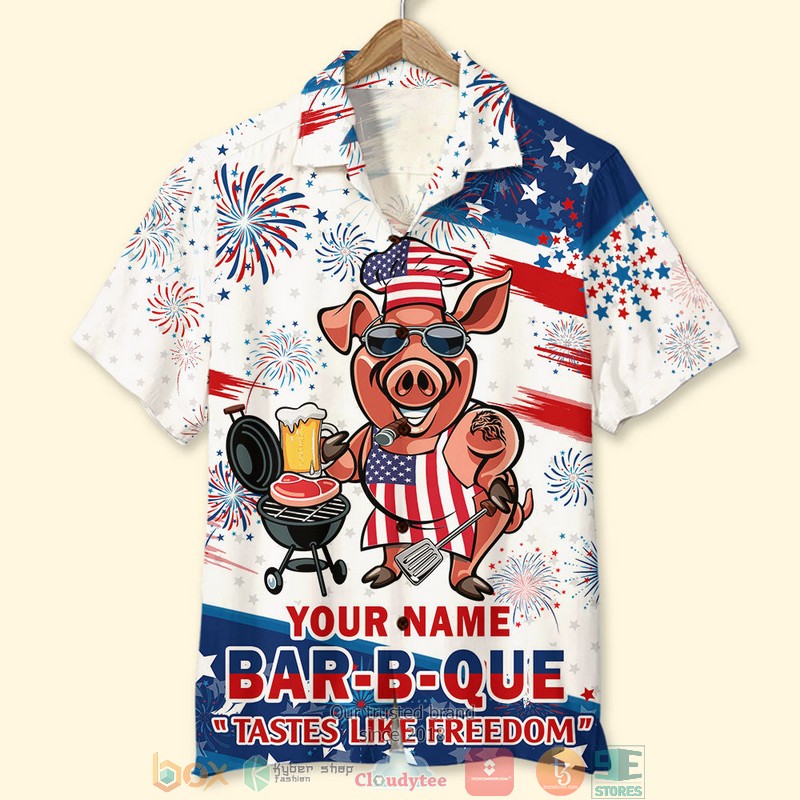Personalized_Bar-B-Que_Tastes_Like_Freedom_Grill_Independence_Day_Hawaiian_Shirt