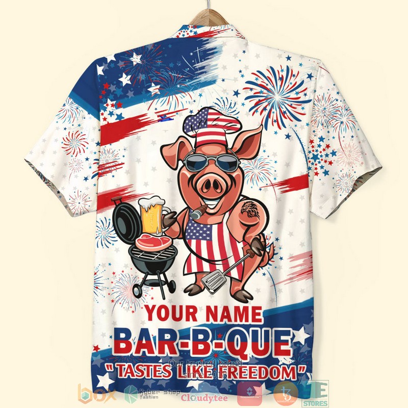 Personalized_Bar-B-Que_Tastes_Like_Freedom_Grill_Independence_Day_Hawaiian_Shirt_1