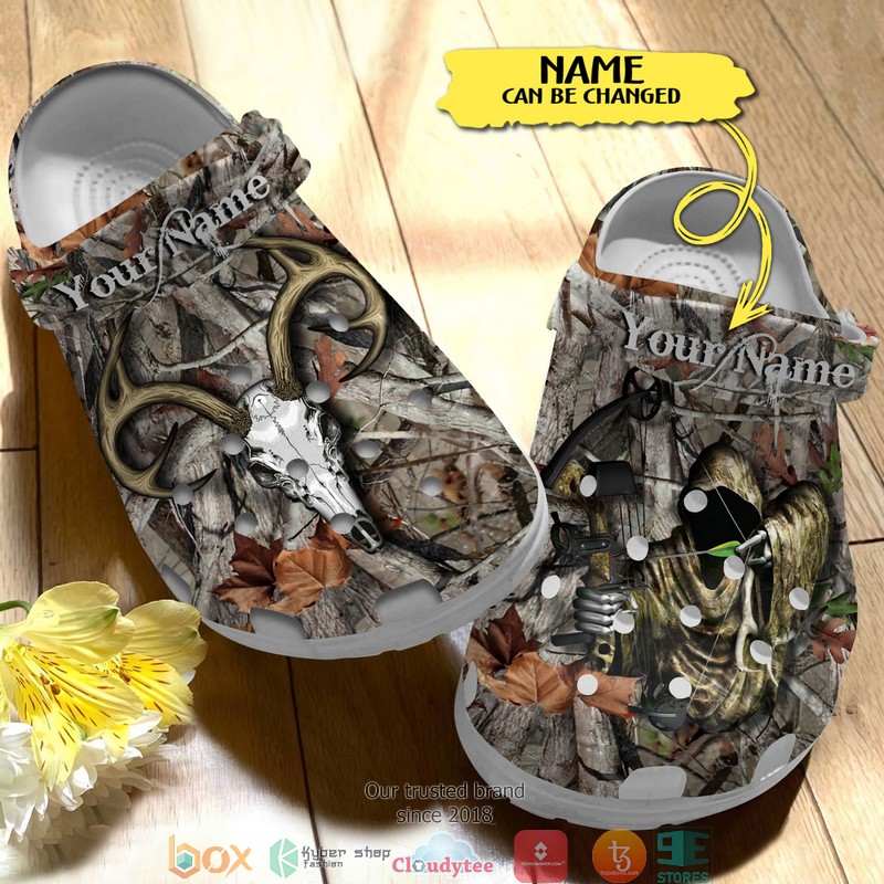 Personalized_Bow_Hunter_Crocband_Shoes_1