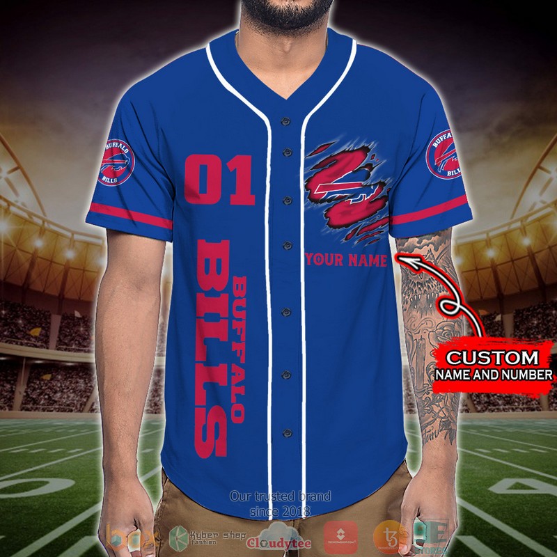 Personalized_Buffalo_Bills_NFL_Wings_Skull_Baseball_Jersey_Shirt_1