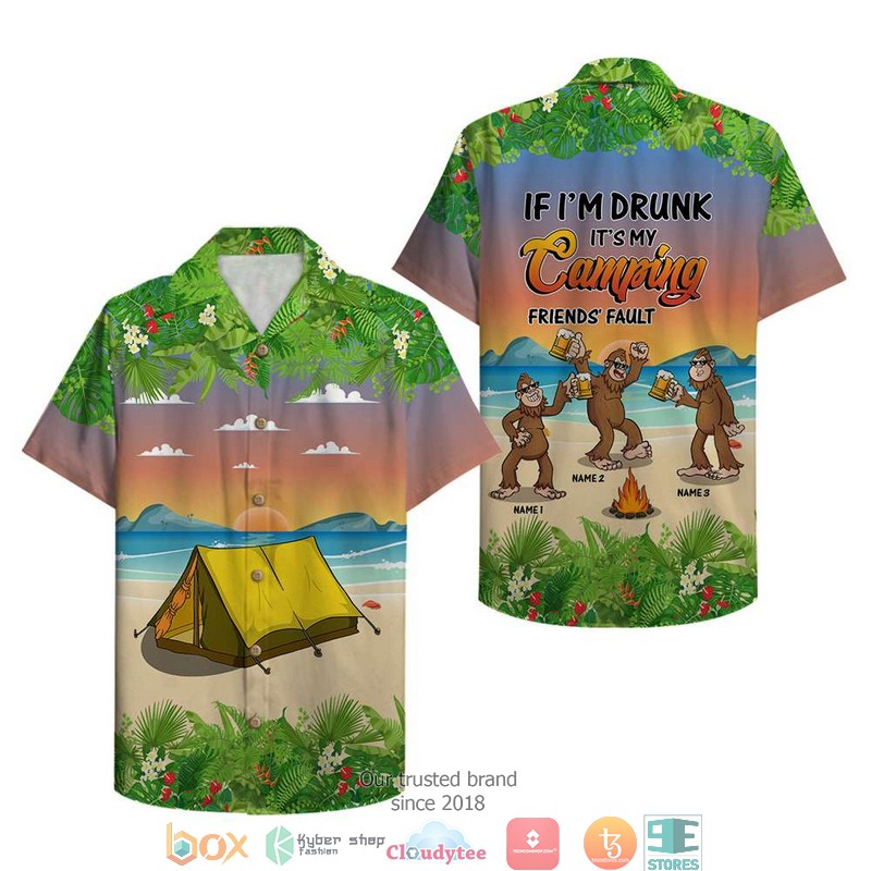 Personalized_Camping_Big_Foot_If_I_Am_Drunk_Hawaiian_shirt