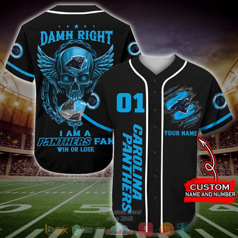 Personalized_Carolina_Panthers_NFL_Wings_Skull_Baseball_Jersey_Shirt