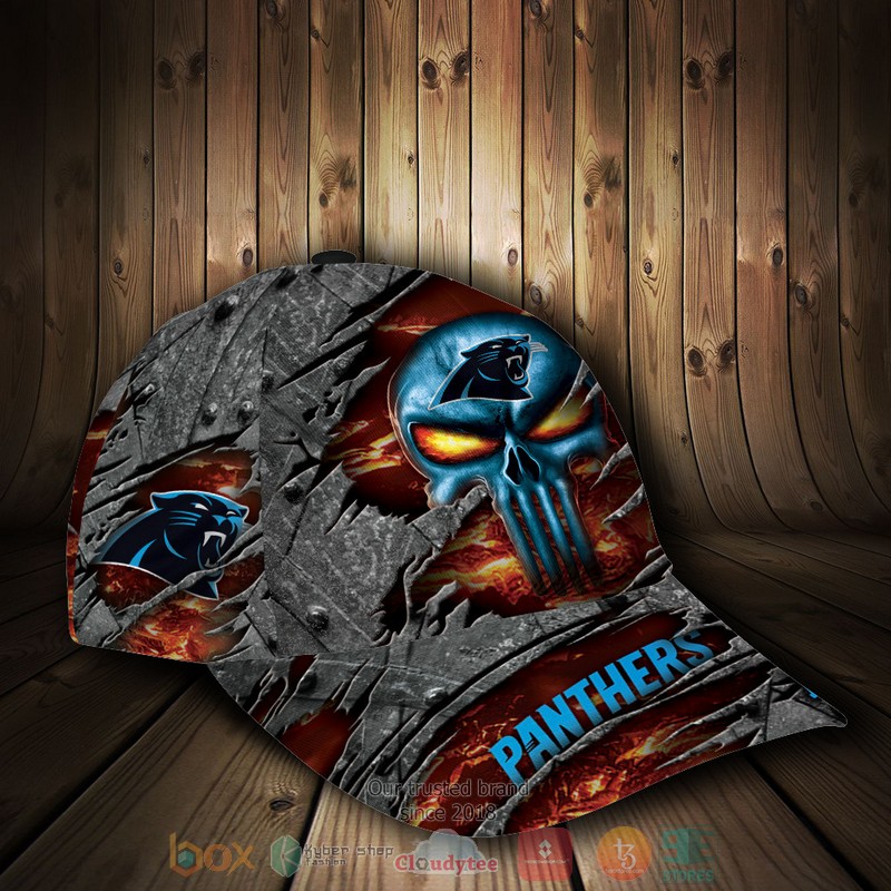 Personalized_Carolina_Panthers_Skull_NFL_Custom_Cap_1