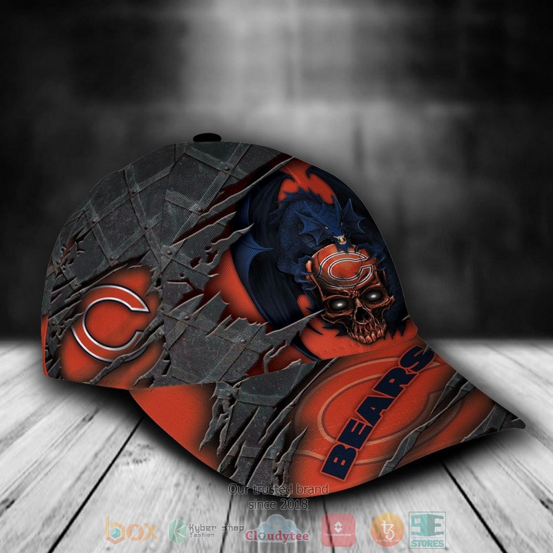 Personalized_Chicago_Bears_Dragon_NFL_Custom_name_Cap_1