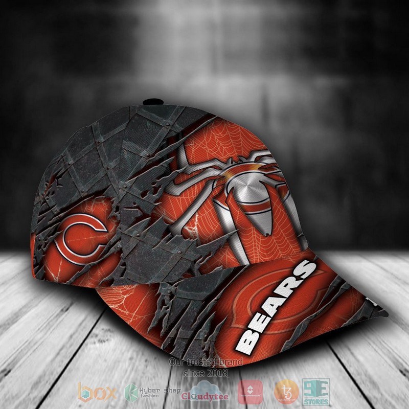 Personalized_Chicago_Bears_Spider_Man_NFL_Custom_name_Cap_1