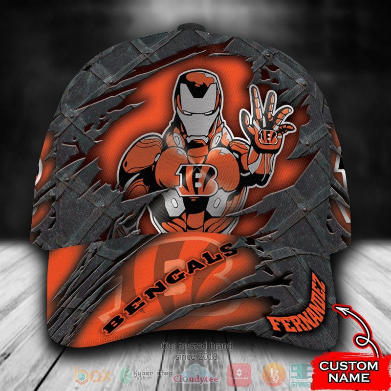 Personalized_Cincinnati_Bengals_Iron_Man_NFL_Custom_name_Cap