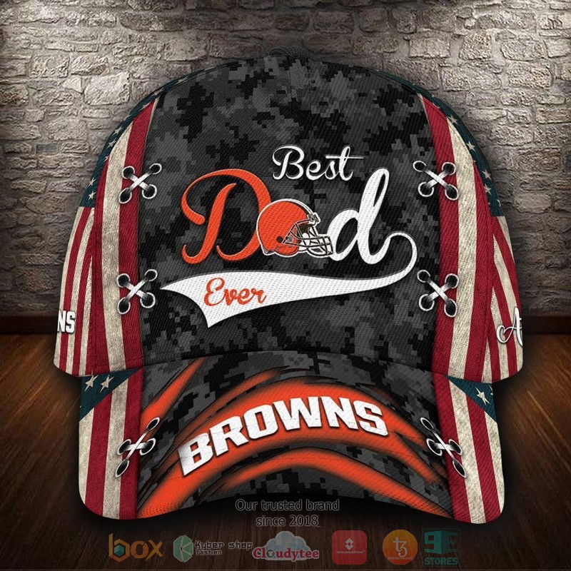 Personalized_Cleveland_Browns_Best_Dad_NFL_Custom_name_Cap