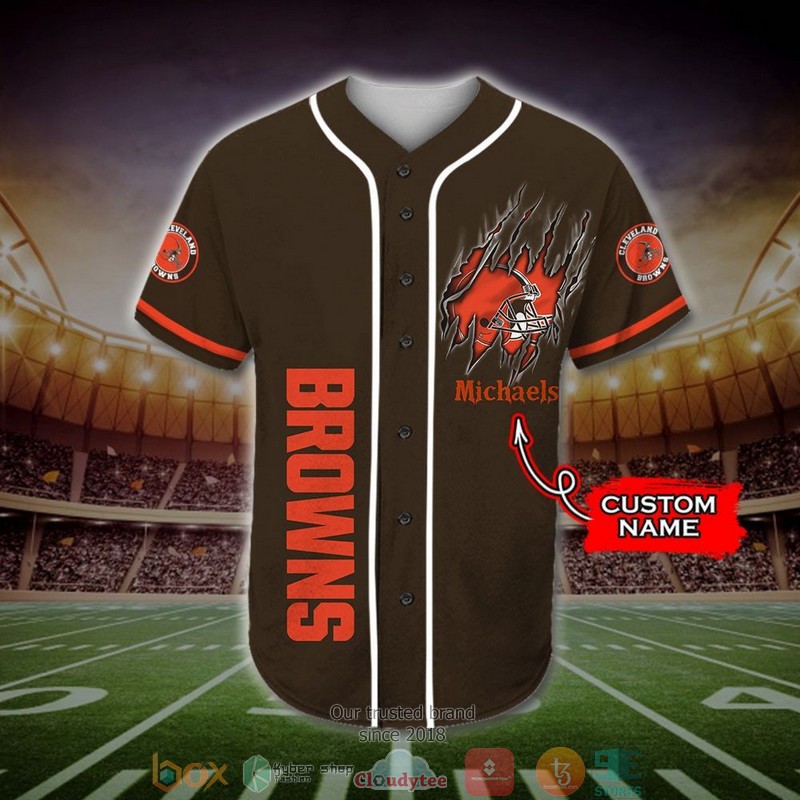 Personalized_Cleveland_Browns_Mascot_NFL_Baseball_Jersey_Shirt_1