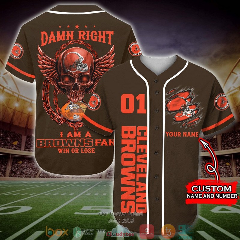 Personalized_Cleveland_Browns_NFL_Wings_Skull_Baseball_Jersey_Shirt