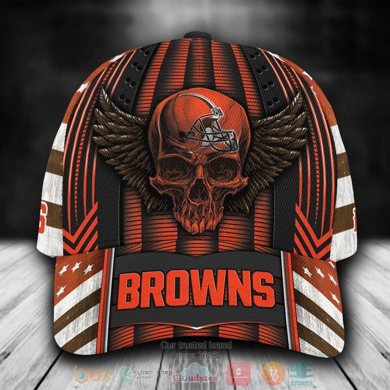 Personalized_Cleveland_Browns_Skull_NFL_Custom_name_Cap