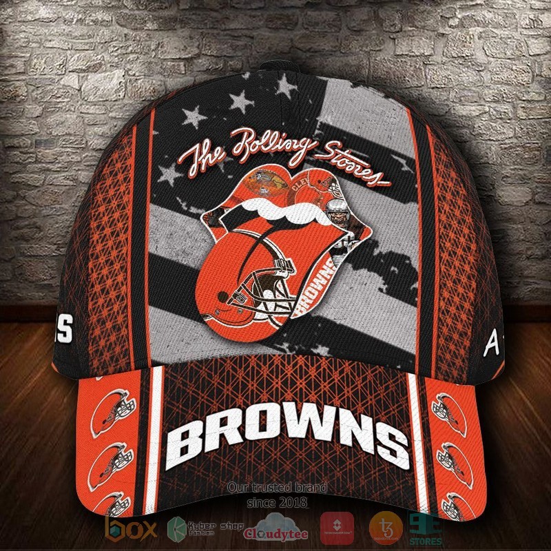 Personalized_Cleveland_Browns_The_Rolling_Stones_NFL_Custom_Cap